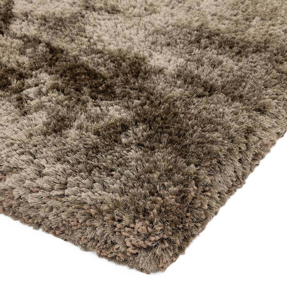 Taupe Plush Rug - 200cm x 300cm