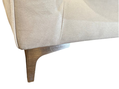 Prato Medium Sofa Grey Velvet - Ex Display