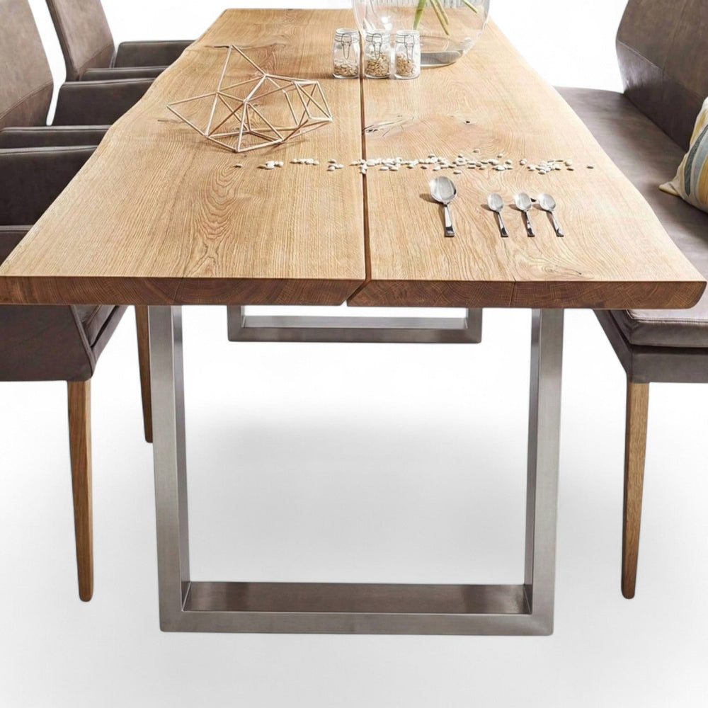 Nature Art Solid Oak Dining Table