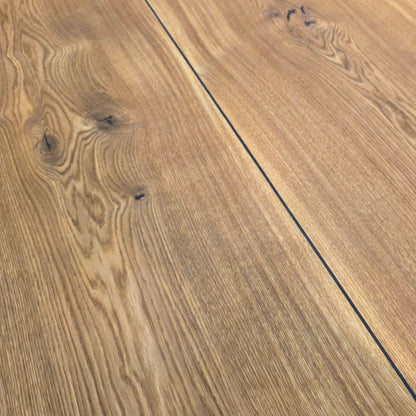 Nature Art Solid Oak 240cm Dining Table, Conny Chairs & Bench Set - Ex Display