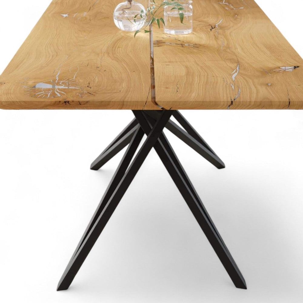 Nature Art Solid Oak Dining Table