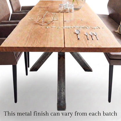 Nature Art Solid Oak Dining Table