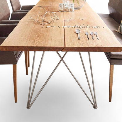 Nature Art Solid Oak Dining Table