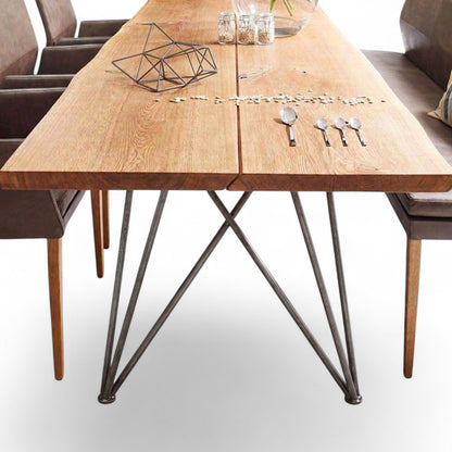 Nature Art Solid Oak Dining Table