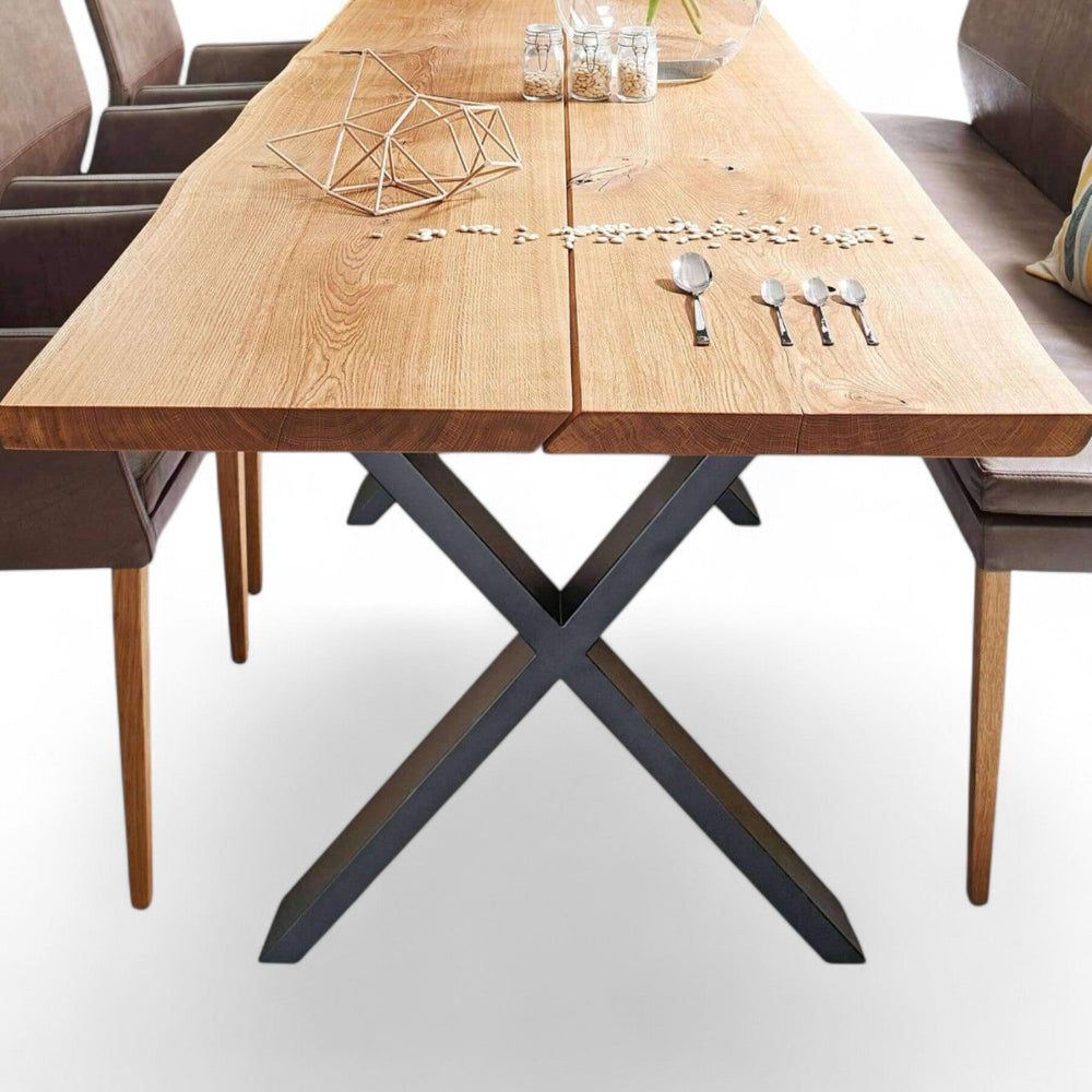 Nature Art Solid Oak Dining Table