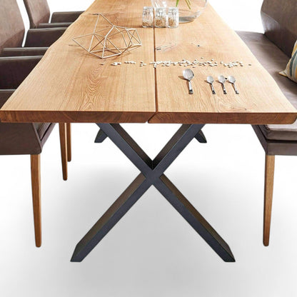 Nature Art Solid Oak Dining Table
