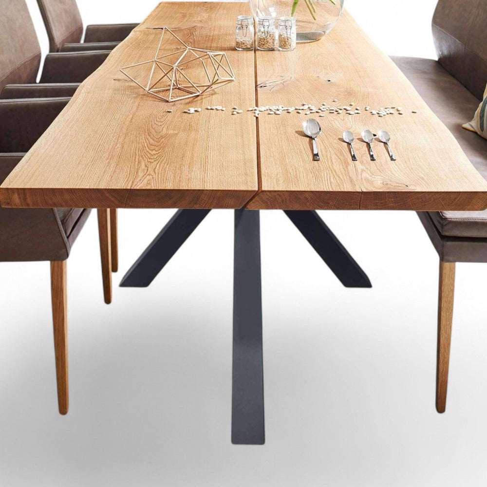 Nature Art Solid Oak Dining Table