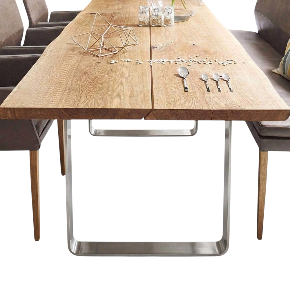 Nature Art Solid Oak Dining Table