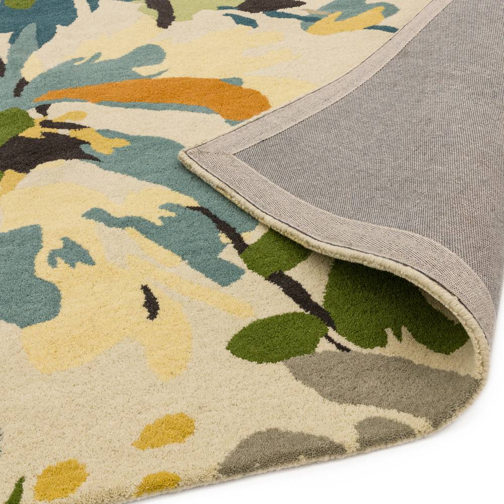 RF11 Floral Green Multi Reef Rug - 200cm x 290cm