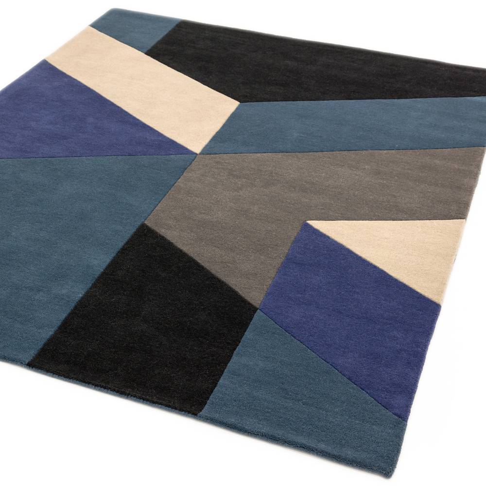 RF13 Big Geo Blue Reef Rug - 200cm x 290cm
