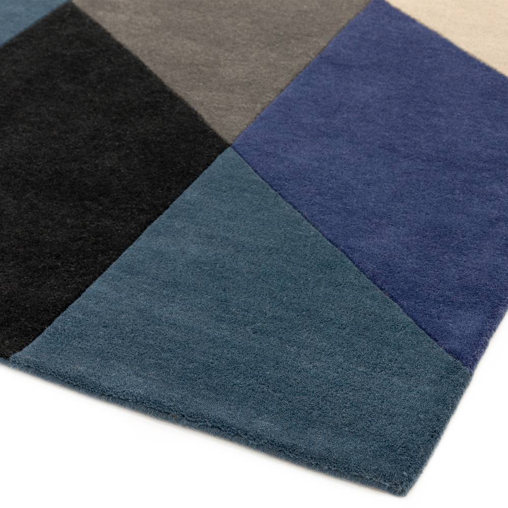 RF13 Big Geo Blue Reef Rug - 200cm x 290cm