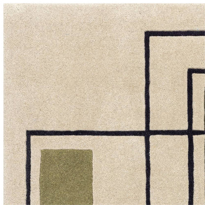 RF21 Outline Khaki Reef Rug - 200cm x 290cm