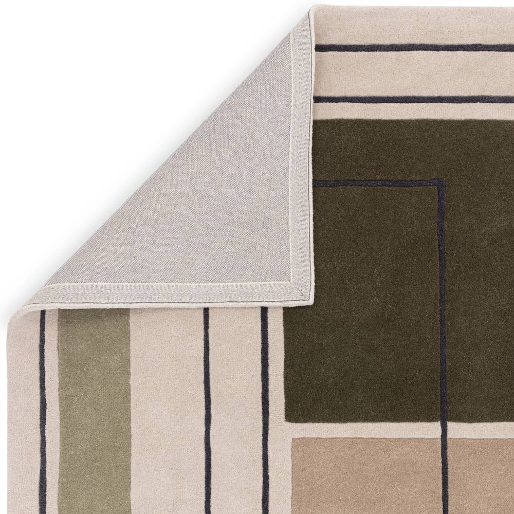 RF21 Outline Khaki Reef Rug - 200cm x 290cm