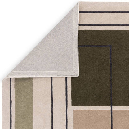 RF21 Outline Khaki Reef Rug - 200cm x 290cm