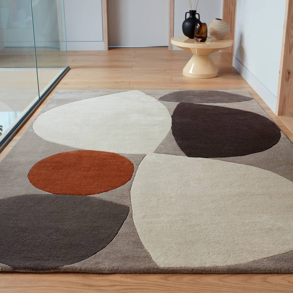 RF24 Mid Century Grey Reef Rug - 200cm x 290cm