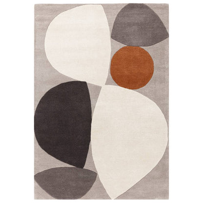 RF24 Mid Century Grey Reef Rug - 200cm x 290cm