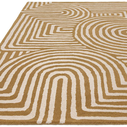 RF28 Curve Ochre Reef Rug - 200cm x 290cm