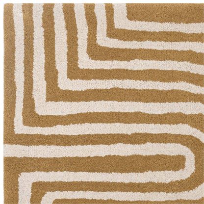 RF28 Curve Ochre Reef Rug - 200cm x 290cm