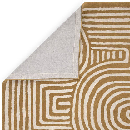 RF28 Curve Ochre Reef Rug - 200cm x 290cm
