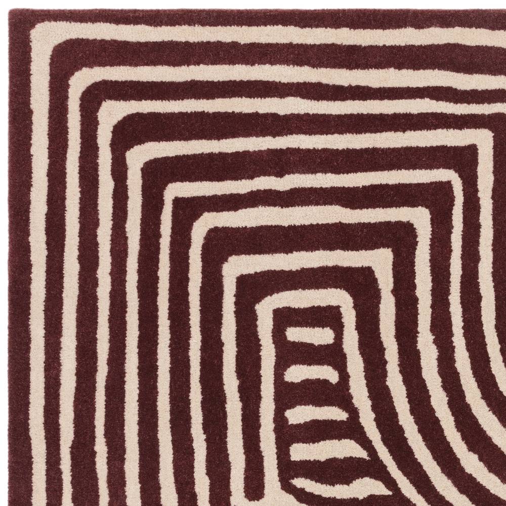 RF29 Curve Plum Reef Rug - 200cm x 290cm