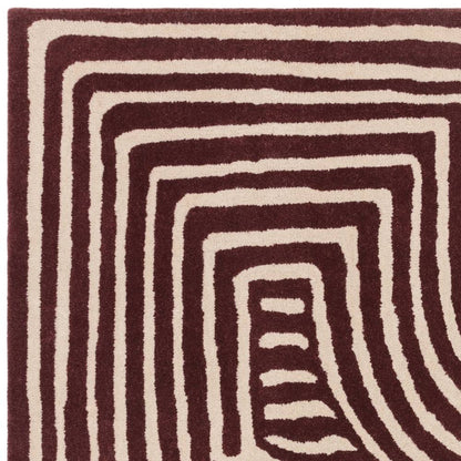 RF29 Curve Plum Reef Rug - 200cm x 290cm