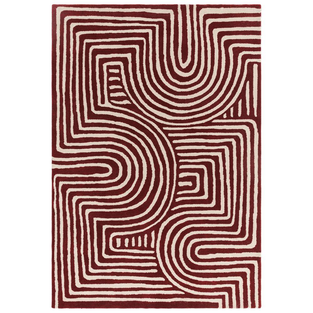 RF29 Curve Plum Reef Rug - 200cm x 290cm
