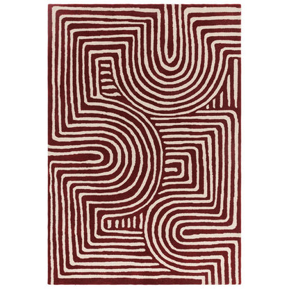 RF29 Curve Plum Reef Rug - 200cm x 290cm