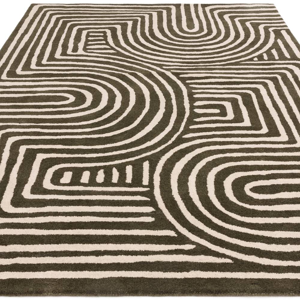 RF30 Curve Forest Reef Rug - 200cm x 290cm