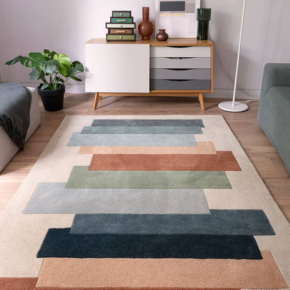 RF32 Stacks Green Reef Rug - 200cm x 290cm