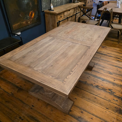 Oyster Elm Extending Dining Table - 3 sizes