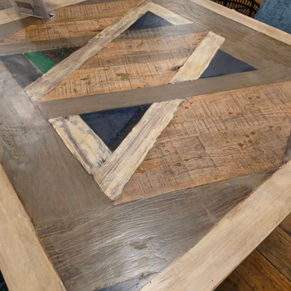 Accentra Geometric Dining Table - 3 Sizes.