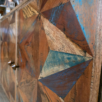 Morpho Geometric 4 Door Sideboard