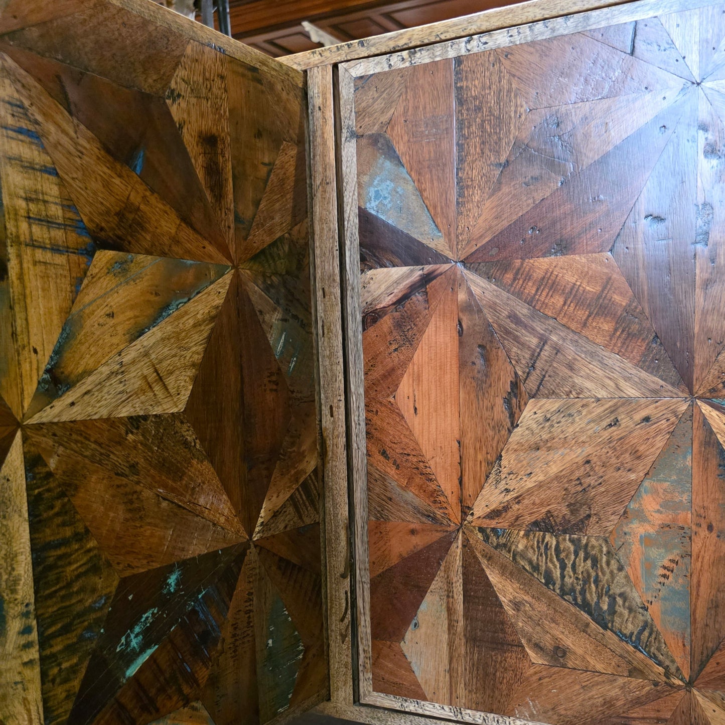 Morpho Geometric 4 Door Sideboard