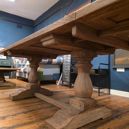 Oyster Elm Extending Dining Table - 3 sizes