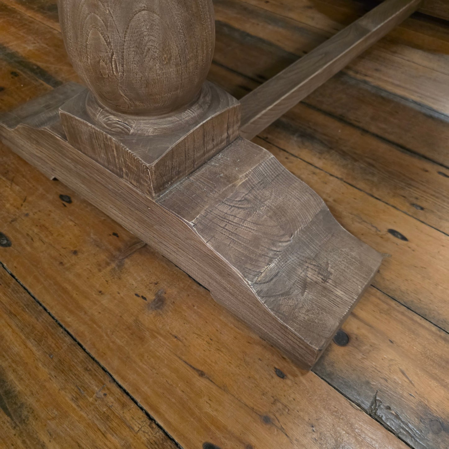 Oyster Elm Extending Dining Table - 3 sizes