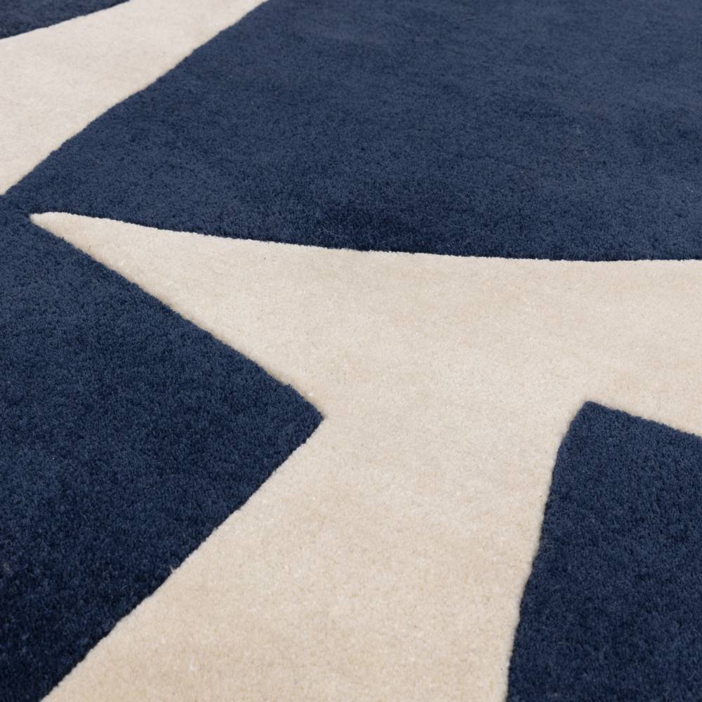 03 Kite Blue Romy Rug - 200cm x 290cm