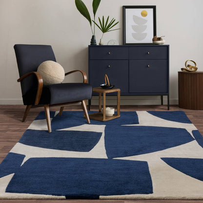 03 Kite Blue Romy Rug - 200cm x 290cm