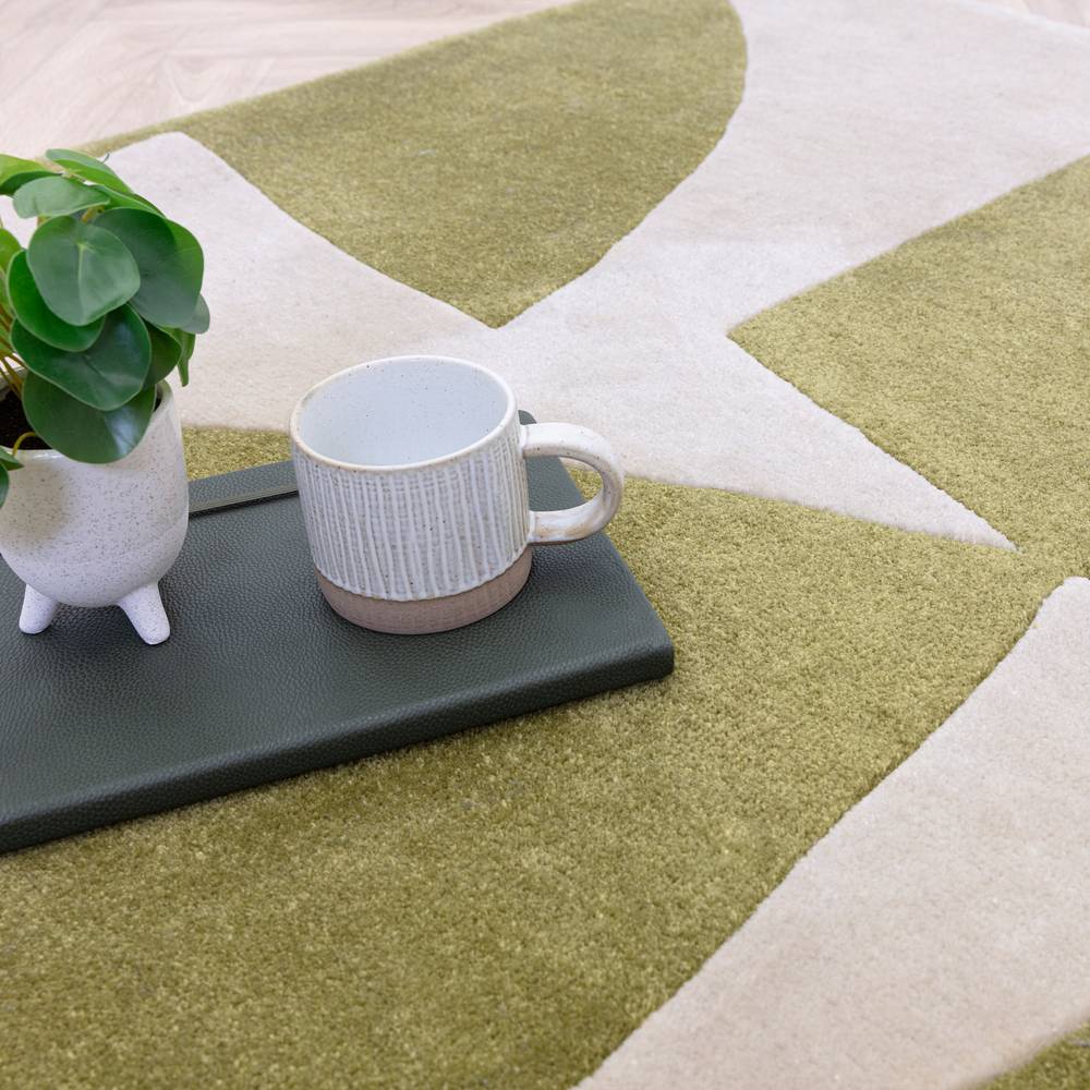 04 Kite Sage Romy Rug - 200cm x 290cm