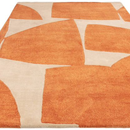05 Kite Orange Romy Rug - 200cm x 290cm