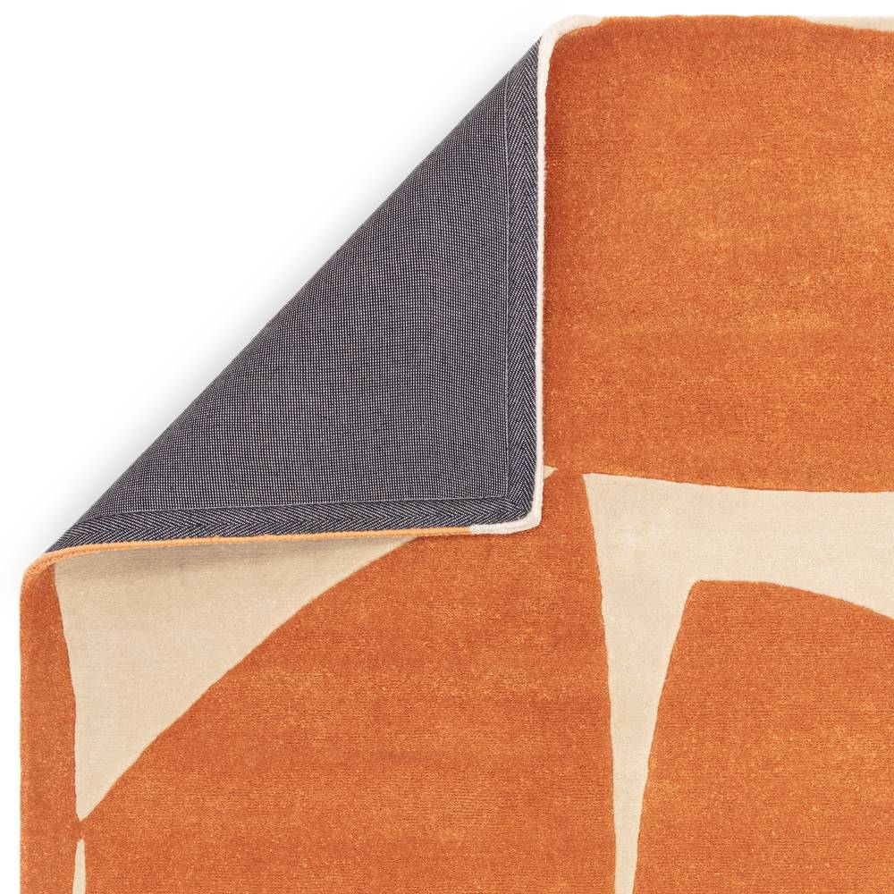05 Kite Orange Romy Rug - 200cm x 290cm