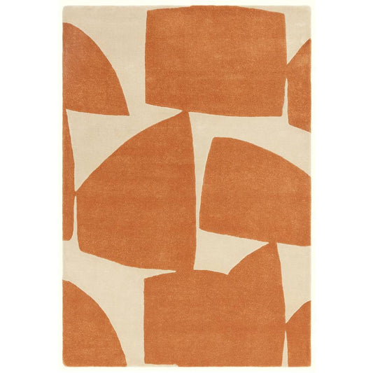 05 Kite Orange Romy Rug - 200cm x 290cm