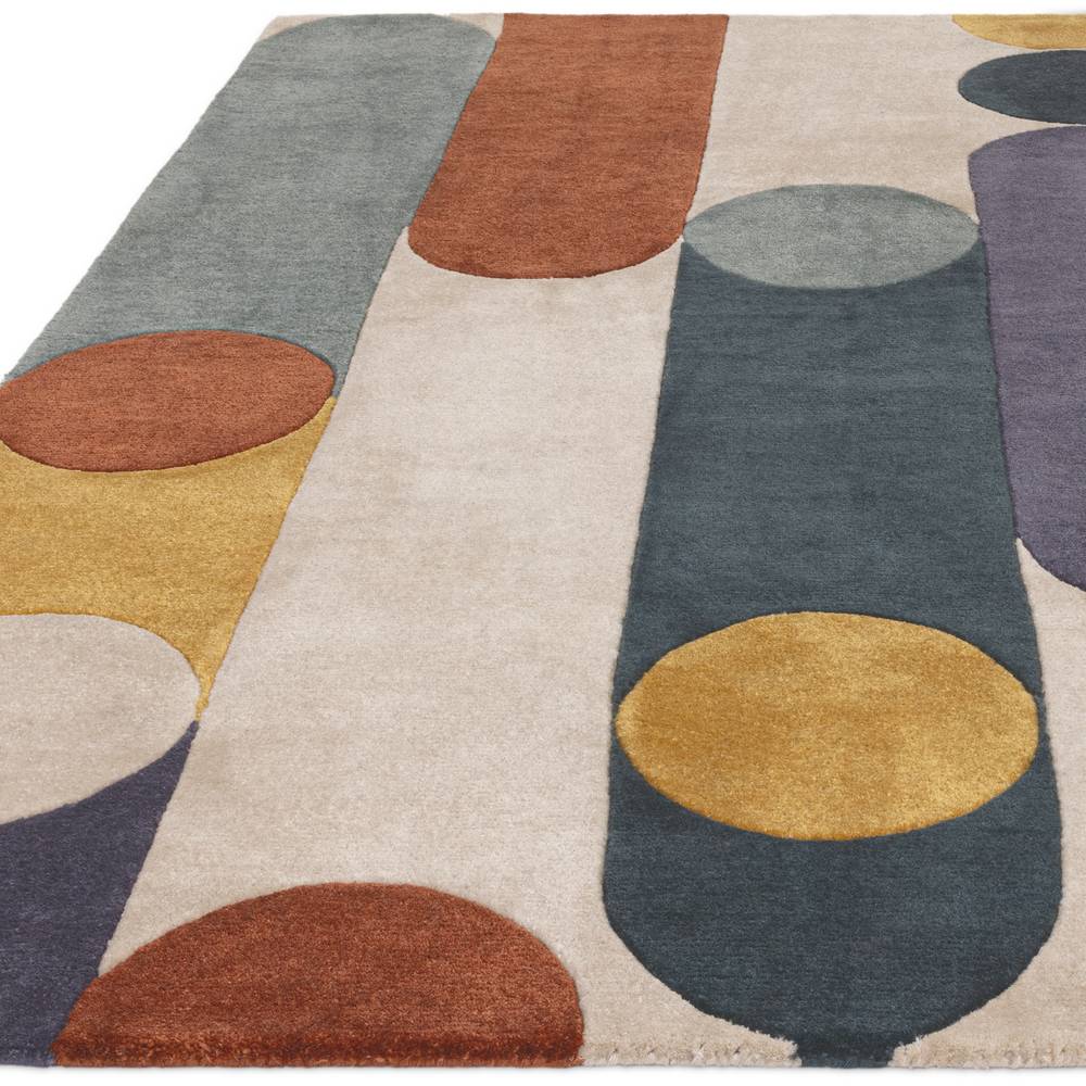 07 Morse Multi Romy Rug - 200cm x 290cm
