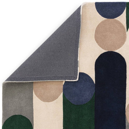 08 Morse Blue Romy Rug - 200cm x 290cm