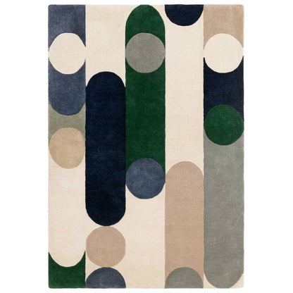 08 Morse Blue Romy Rug - 200cm x 290cm