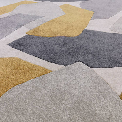 10 Element Ochre Romy Rug - 200cm x 290cm