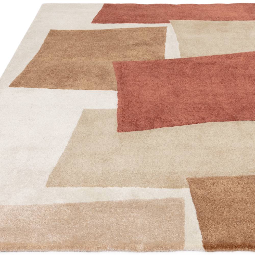 13 Papercut Red Romy Rug - 200cm x 290cm