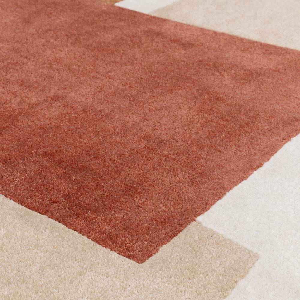 13 Papercut Red Romy Rug - 200cm x 290cm