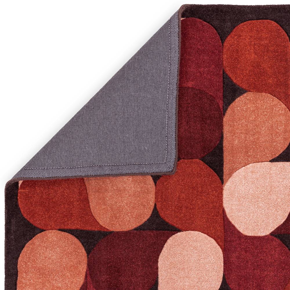 14 Jive Red Romy Rug - 200cm x 290cm