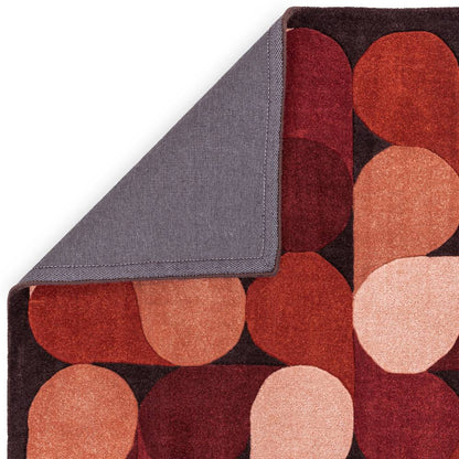 14 Jive Red Romy Rug - 200cm x 290cm