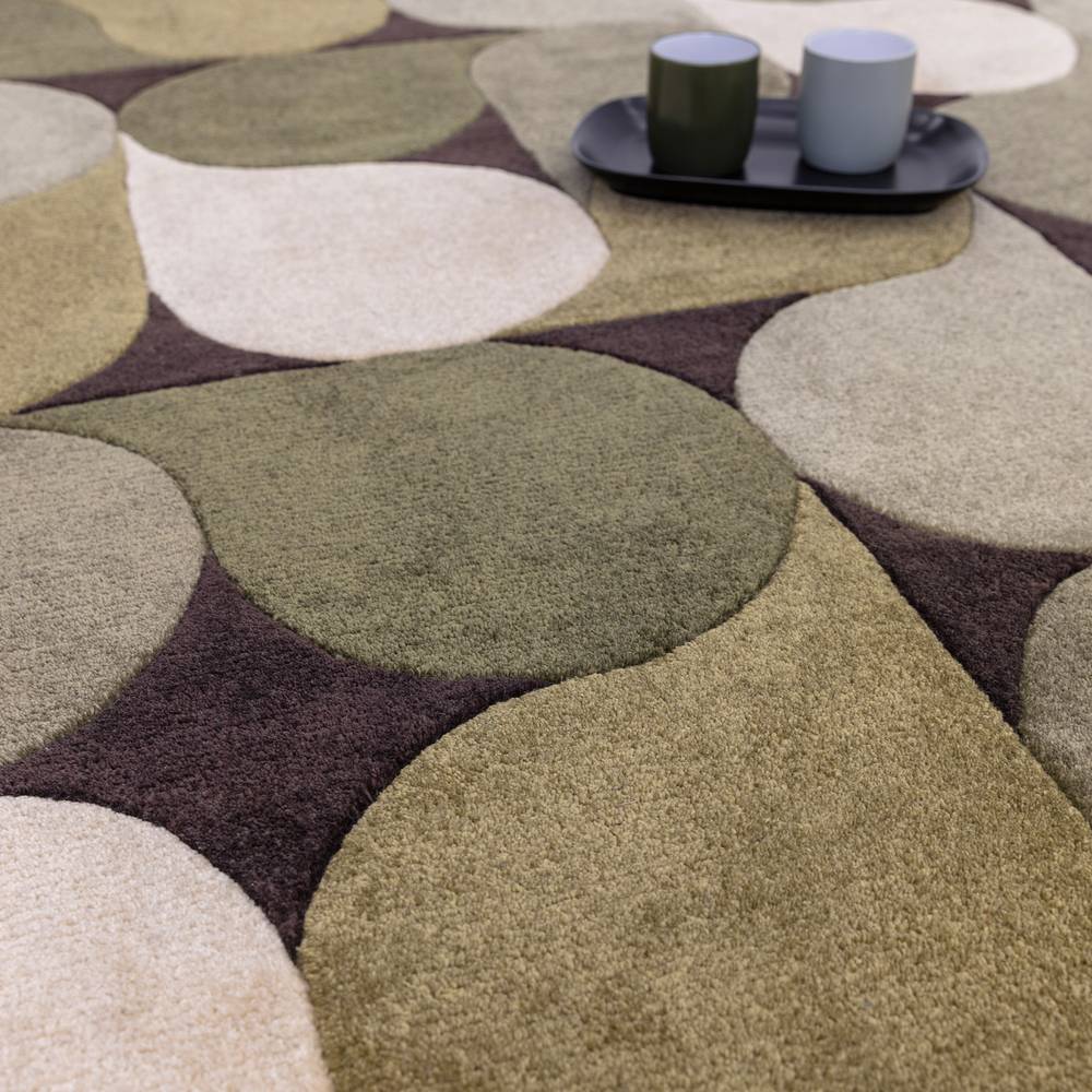 15 Jive Green Romy Rug - 200cm x 290cm